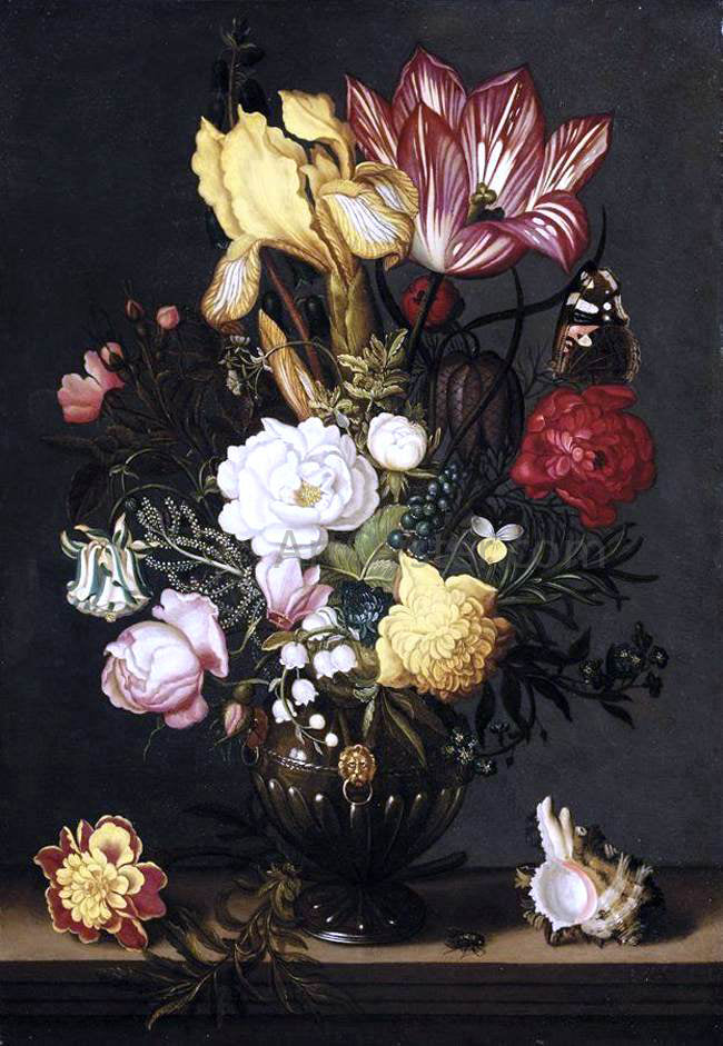 The Younger Ambrosius Bosschaert Still-Life - Canvas Print