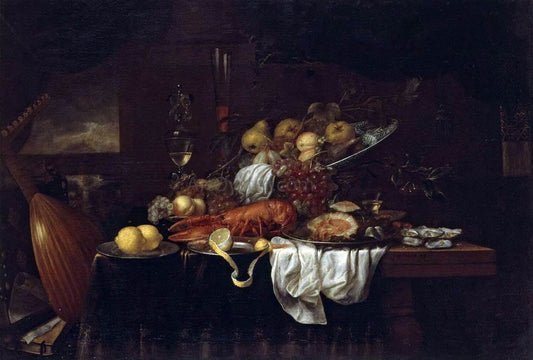 Joris Van Son Still-Life - Canvas Print