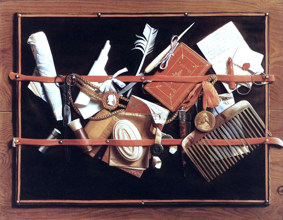 Samuel Van Hoogstraten Still-Life - Canvas Print