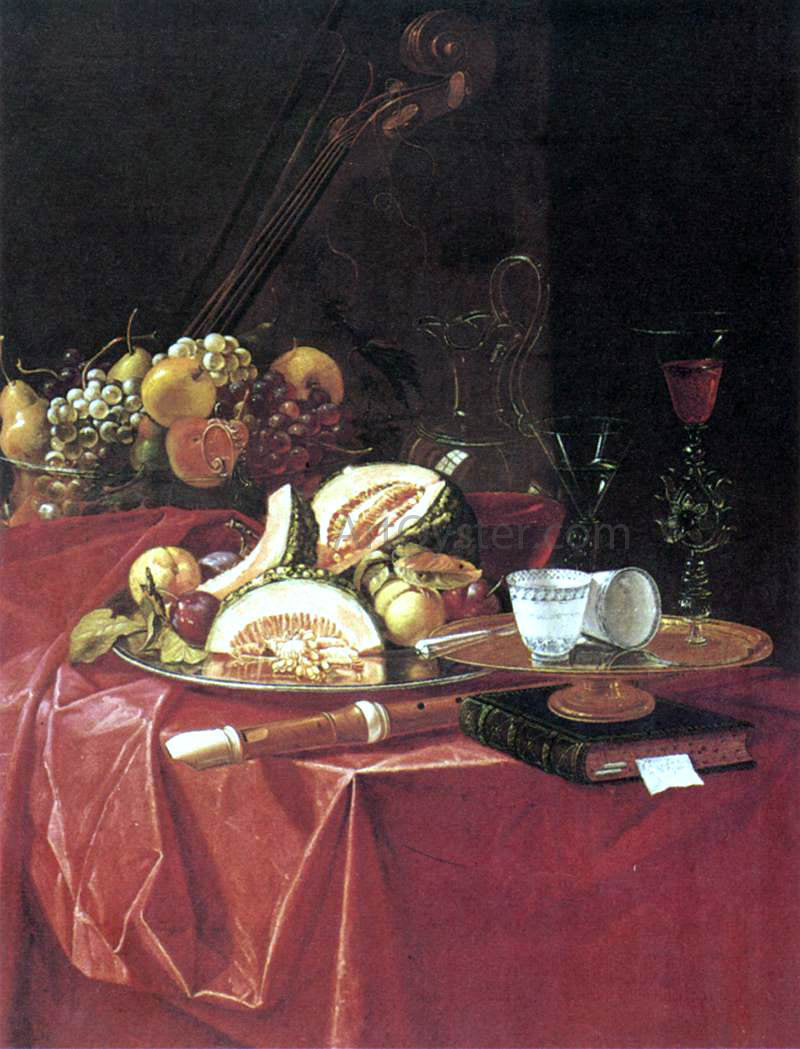 Cristoforo Munari Still-Life - Canvas Print