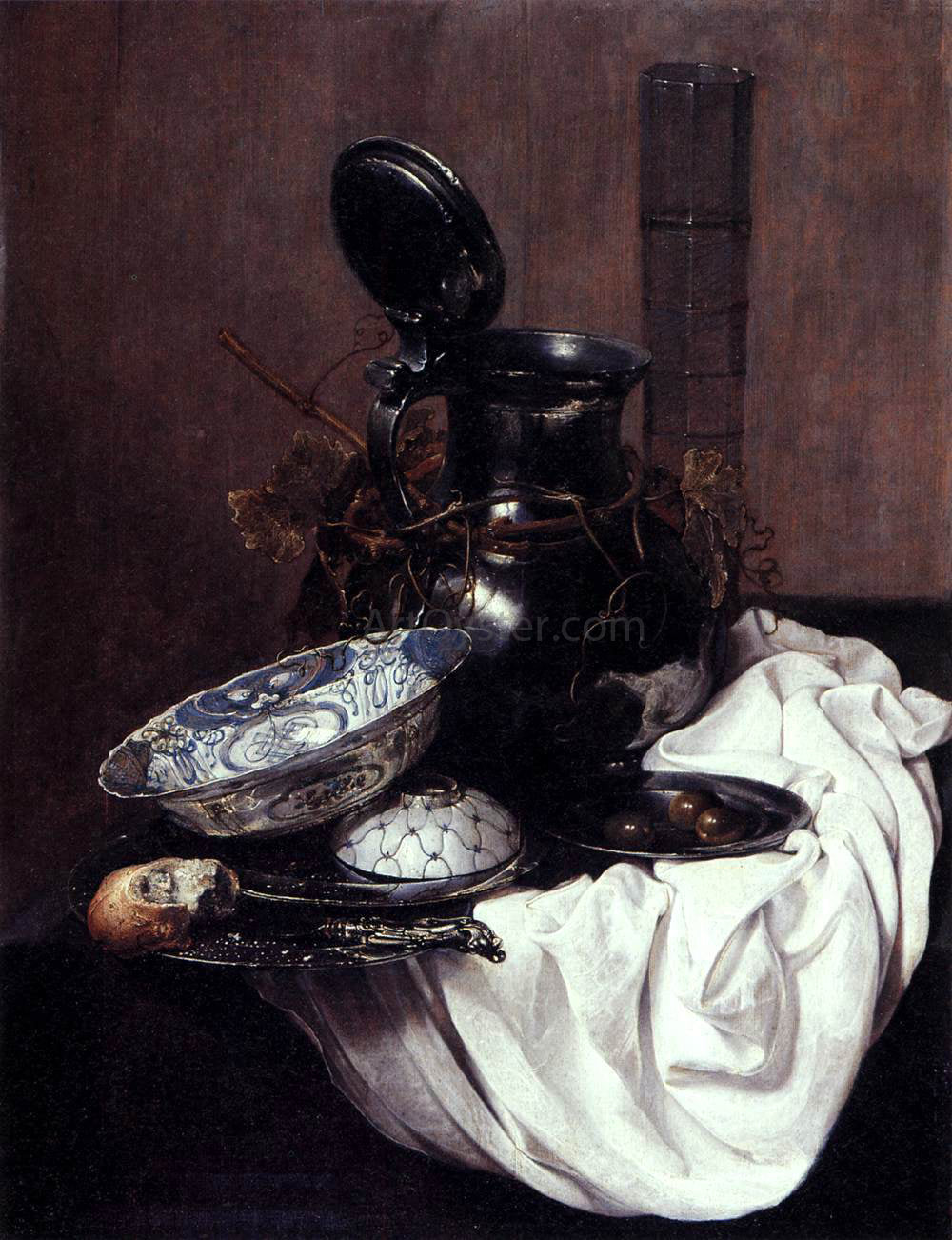 Jan Jansz Treck Still-Life - Canvas Print