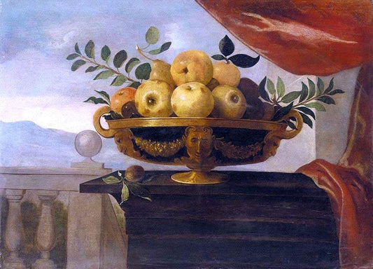 Pedro De Camprobin Still-Life of Fruit - Canvas Print