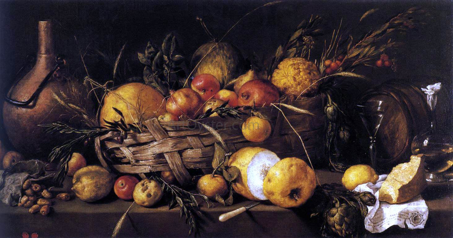 Antonio De Pereda Still-Life with Fruit - Canvas Print