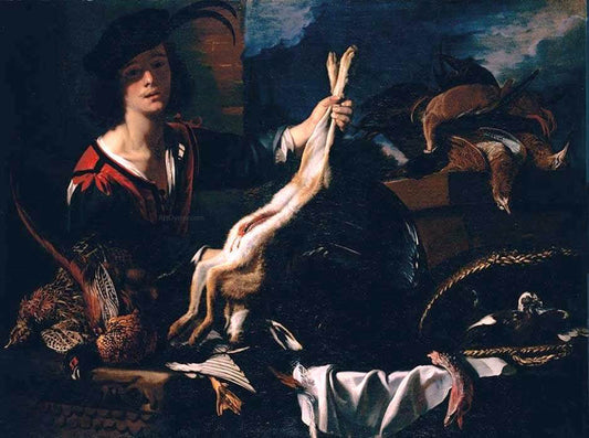 Jacopo Da empoli Still-Life with Games - Canvas Print