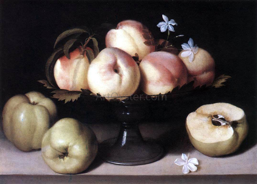 Panfilo Nuvolone Still-life with Peaches - Canvas Print