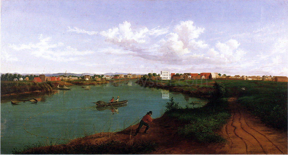 Albertus del Orient Browere Stockton - Canvas Print