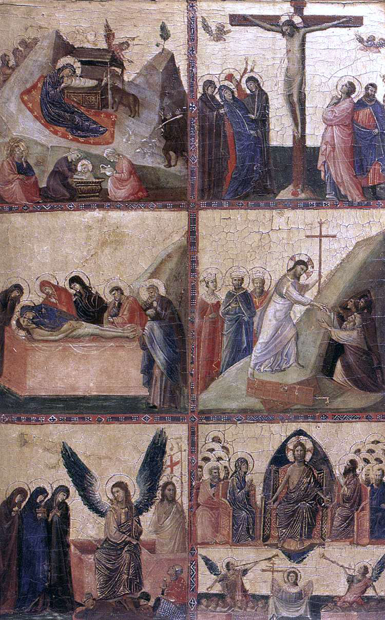 Giovanni Da Rimini Stories of the Life of Christ - Canvas Print