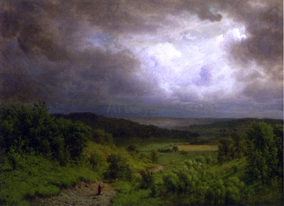 Alexander Helwig Wyant Storm Ahead - Canvas Print