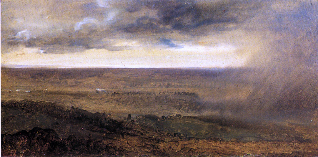 Francois-Marius Granet Storm in the Valley of the Tiber - Canvas Print