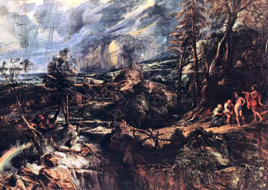 Peter Paul Rubens Stormy Landscape - Canvas Print