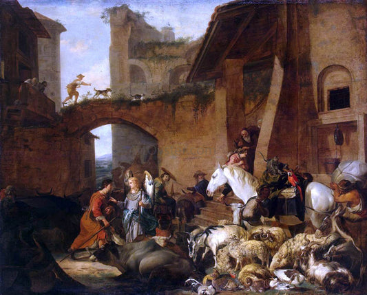 Carl Andreas Ruthart Story of Tobias - Canvas Print