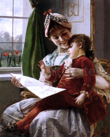 Alfred Raudnitz Storytime - Canvas Print