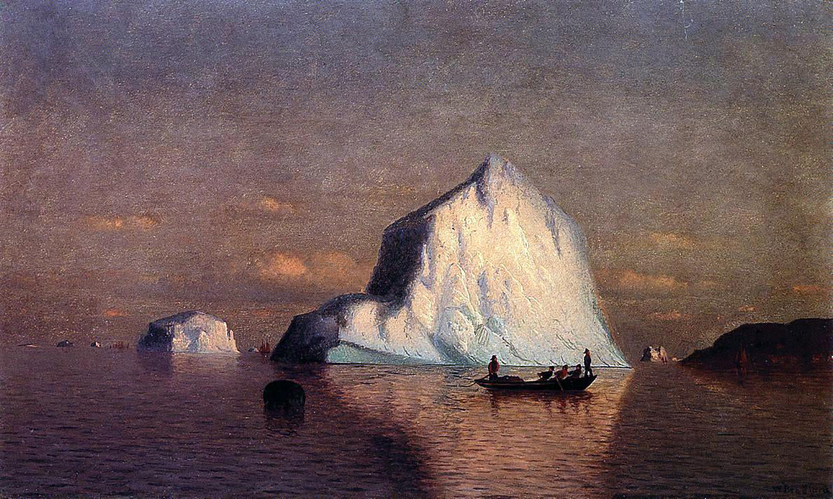 William Bradford Straits of Belle Isle - Canvas Print
