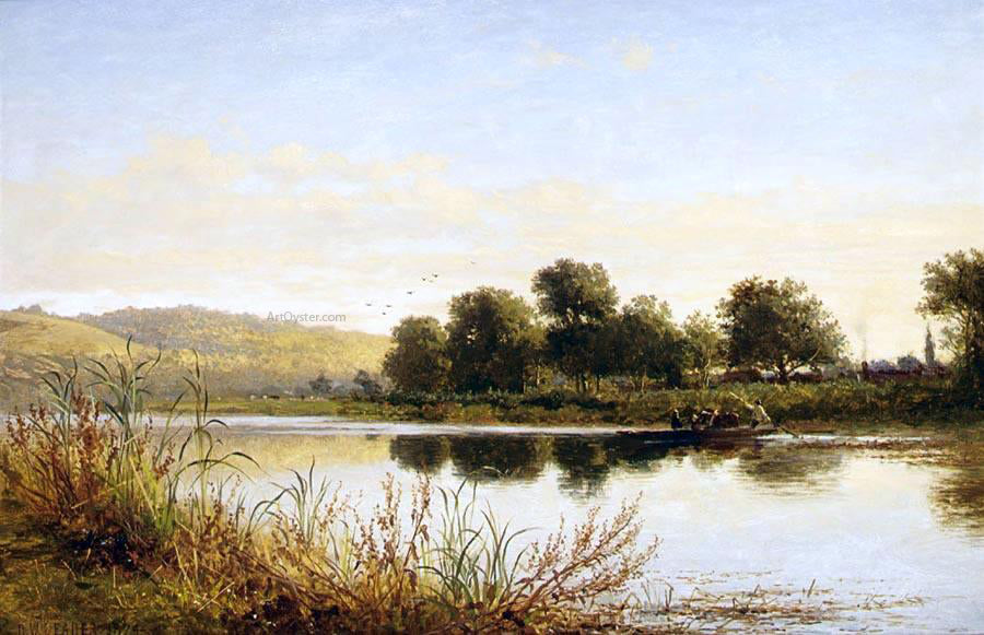 Benjamin Williams Leader Streatley-on-Thames - Canvas Print