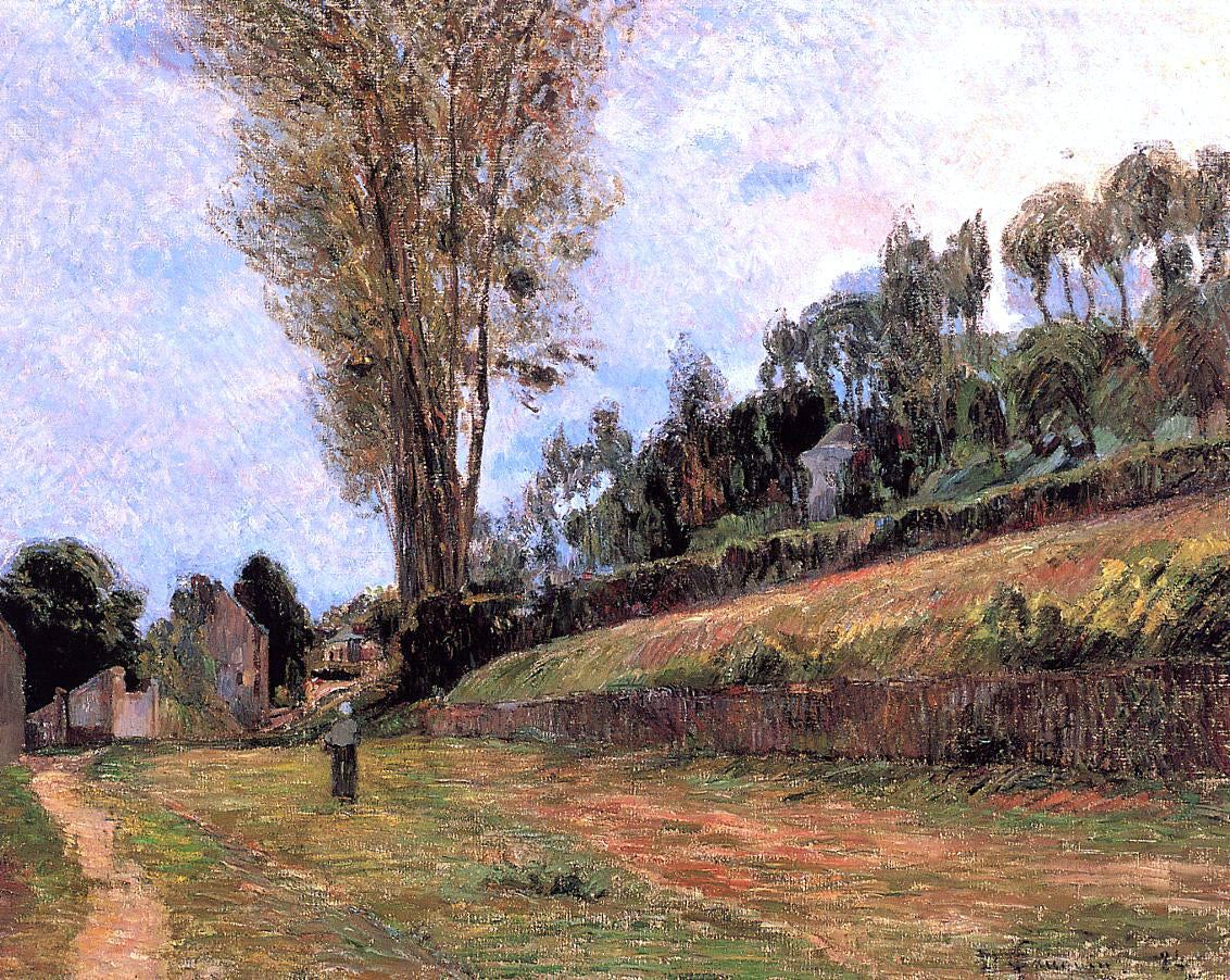 Paul Gauguin Street, Rouen - Canvas Print