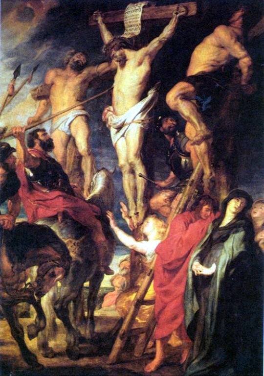 Peter Paul Rubens Strike with a Lance - Canvas Print
