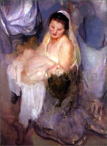 Armando Spadini Studio di Figure - Canvas Print