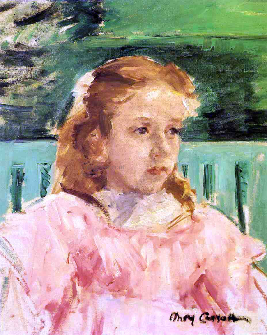 Mary Cassatt Study for "Augusta Reading to Her Daughter - Canvas Print