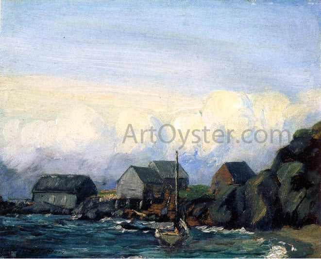 Robert Henri Study for Storm Tide - Canvas Print