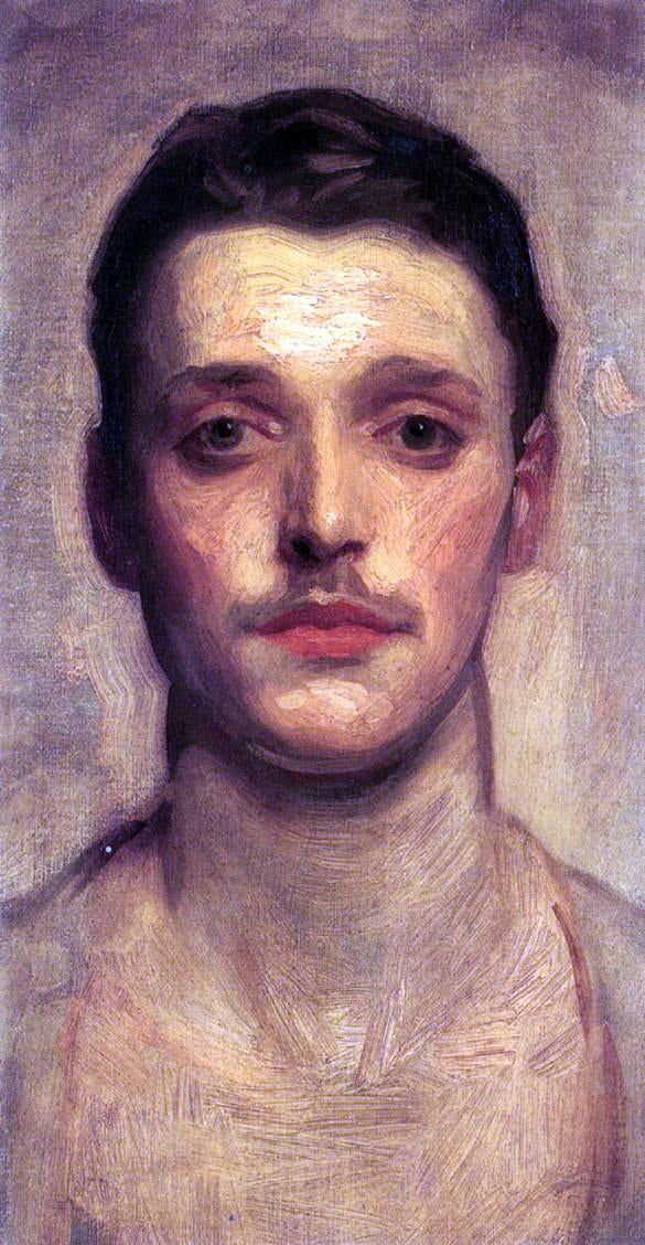 John Singer Sargent Study of a Young Man - Canvas Print