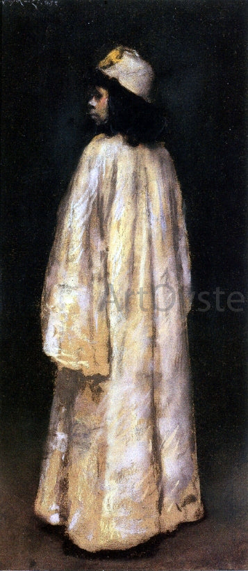 William Merritt Chase Study of an Arab Girl - Canvas Print