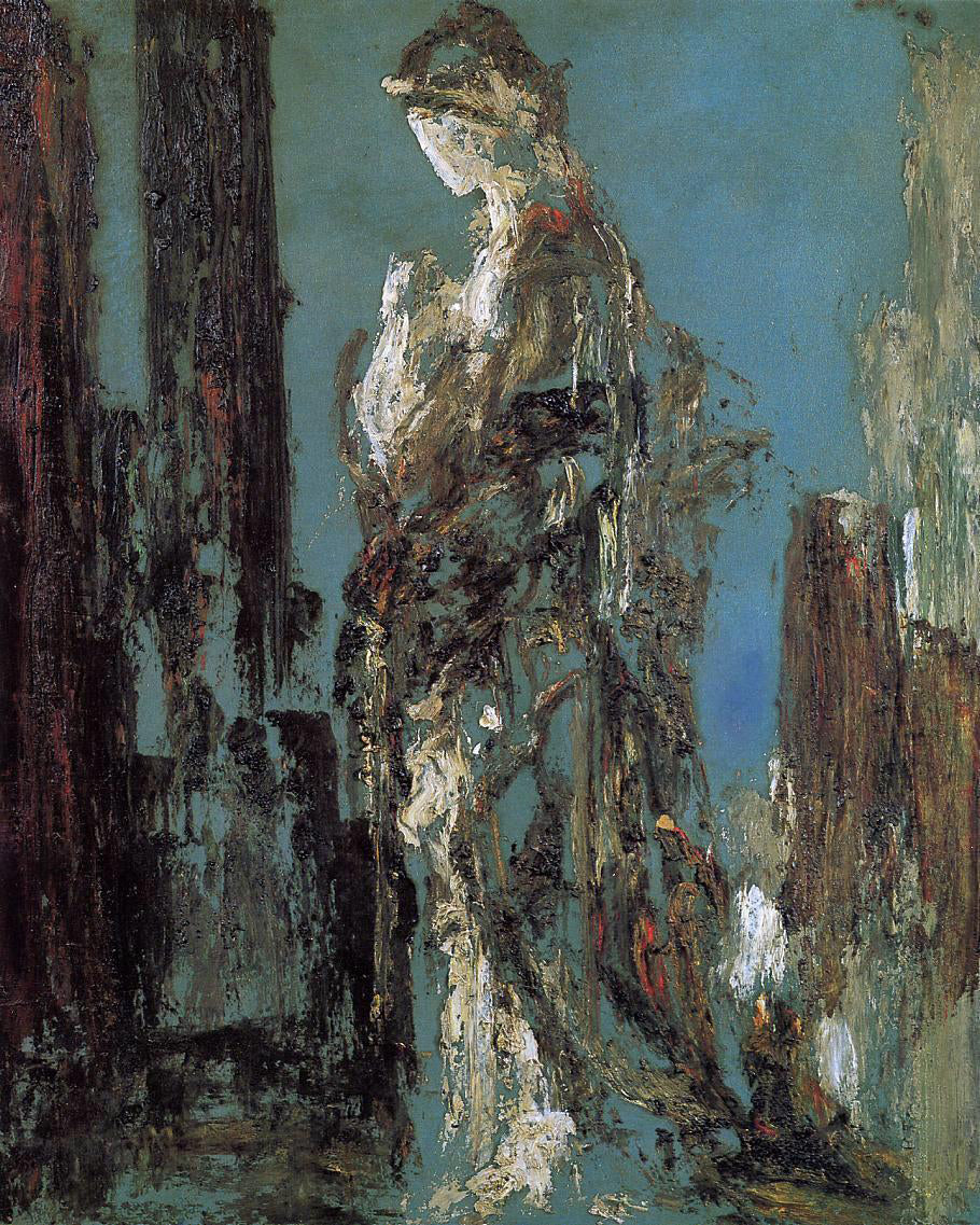 Gustave Moreau Study of Helen - Canvas Print