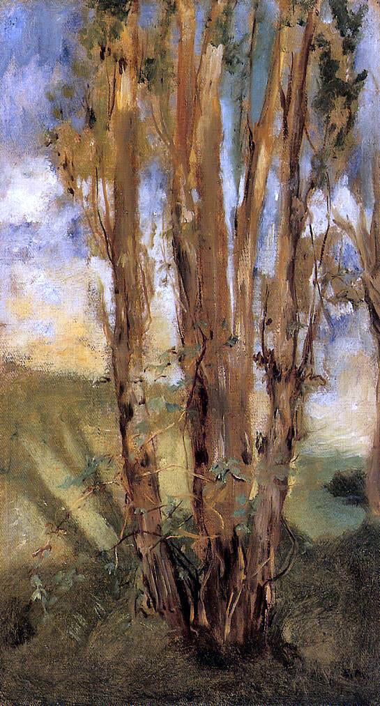 Edouard Manet Study of Trees - Canvas Print