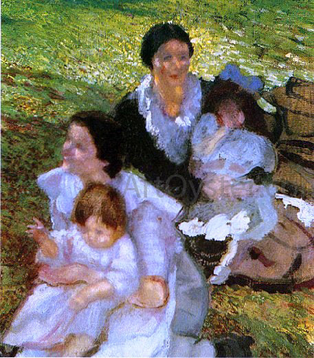 Armando Spadini Sul Prato - Canvas Print