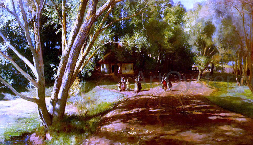 Konstantin Makovsky Summer Afternoon - Canvas Print