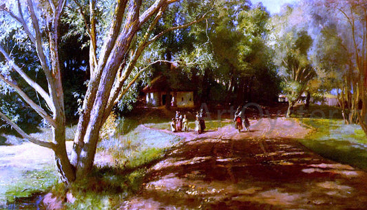 Konstantin Makovsky Summer Afternoon - Canvas Print