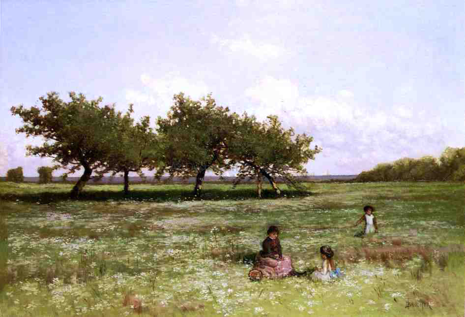 Alfred Thompson Bricher Summer Afternoon, Long Island - Canvas Print