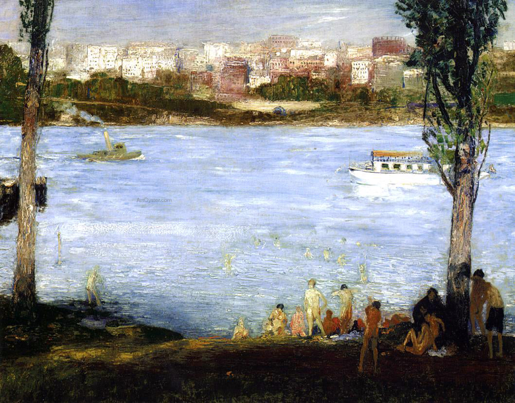 George Wesley Bellows Summer City - Canvas Print