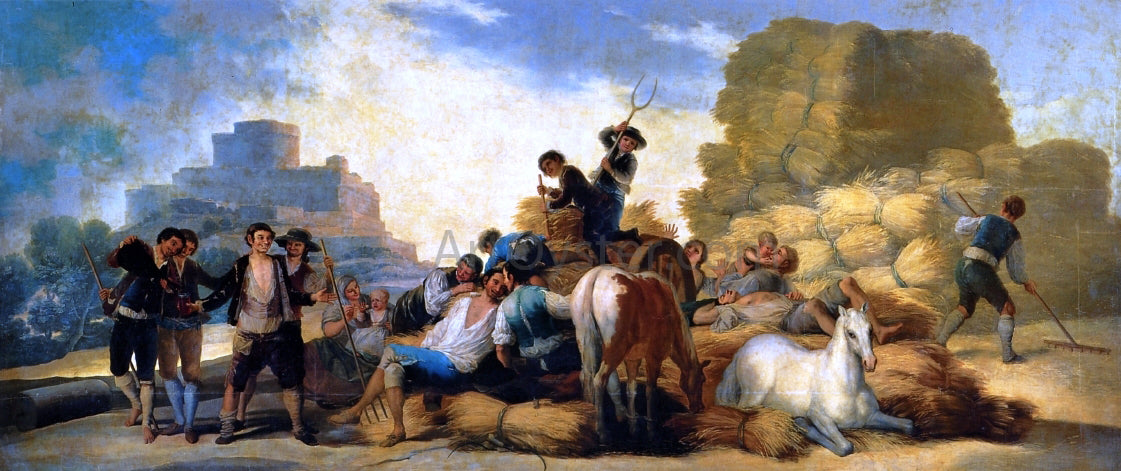 Francisco Jose de Goya Y Lucientes Summer - Canvas Print