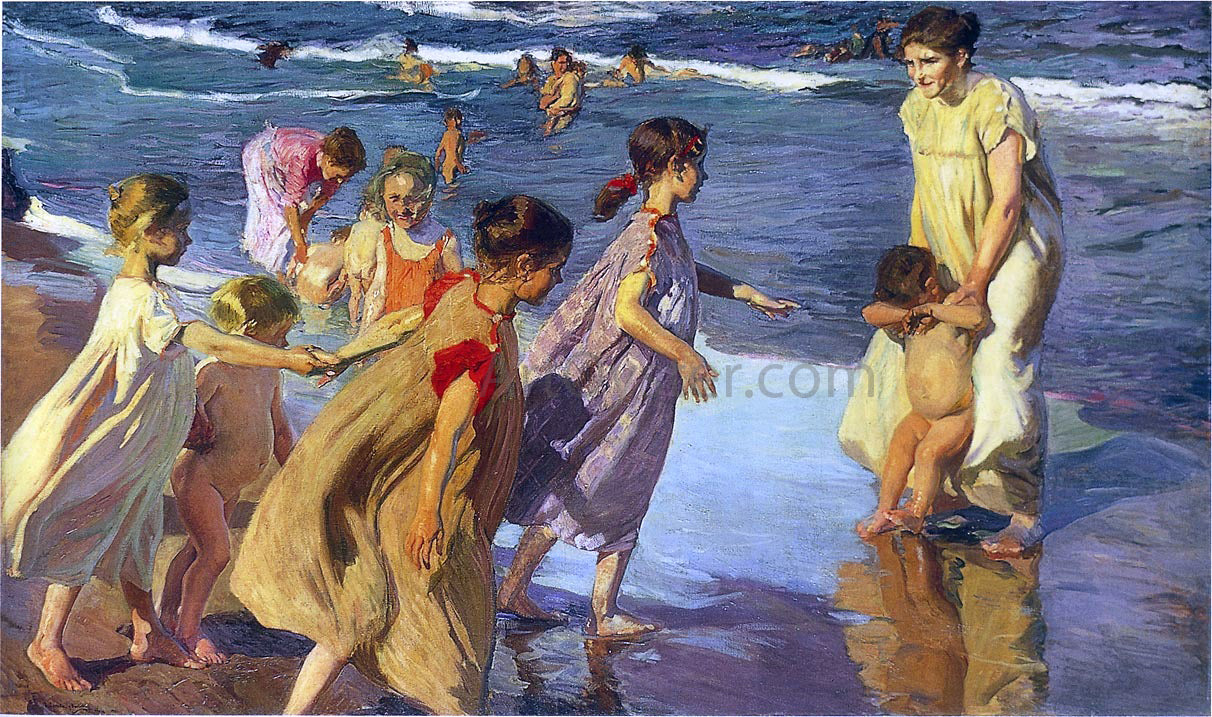 Joaquin Sorolla Y Bastida Summer - Canvas Print
