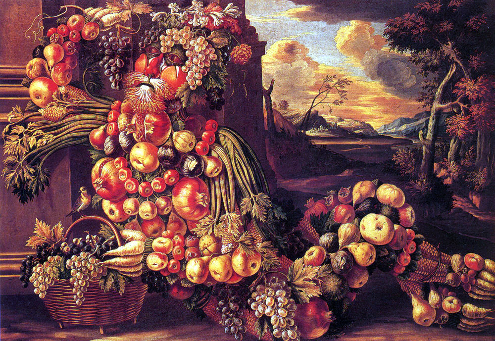 Giuseppe Arcimboldo Summer - Canvas Print