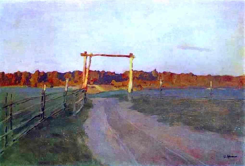 Isaac Ilich Levitan Summer Evening - Canvas Print