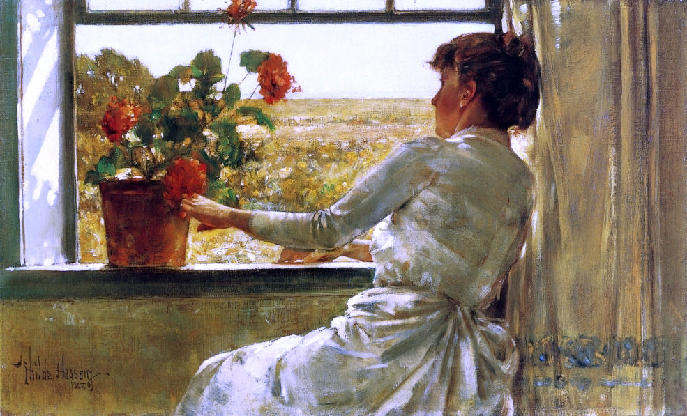Frederick Childe Hassam Summer Evening - Canvas Print