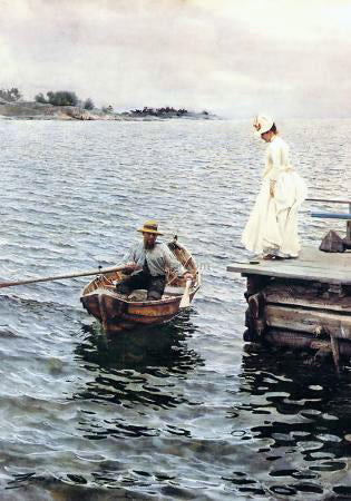 Anders Zorn Summer Fun - Canvas Print