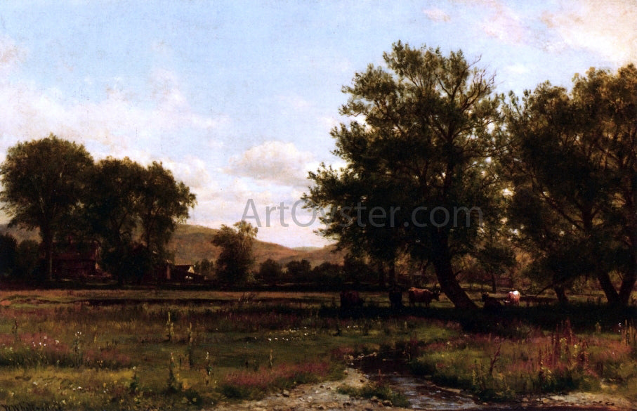 Thomas Worthington Whittredge Summer Idle - Canvas Print