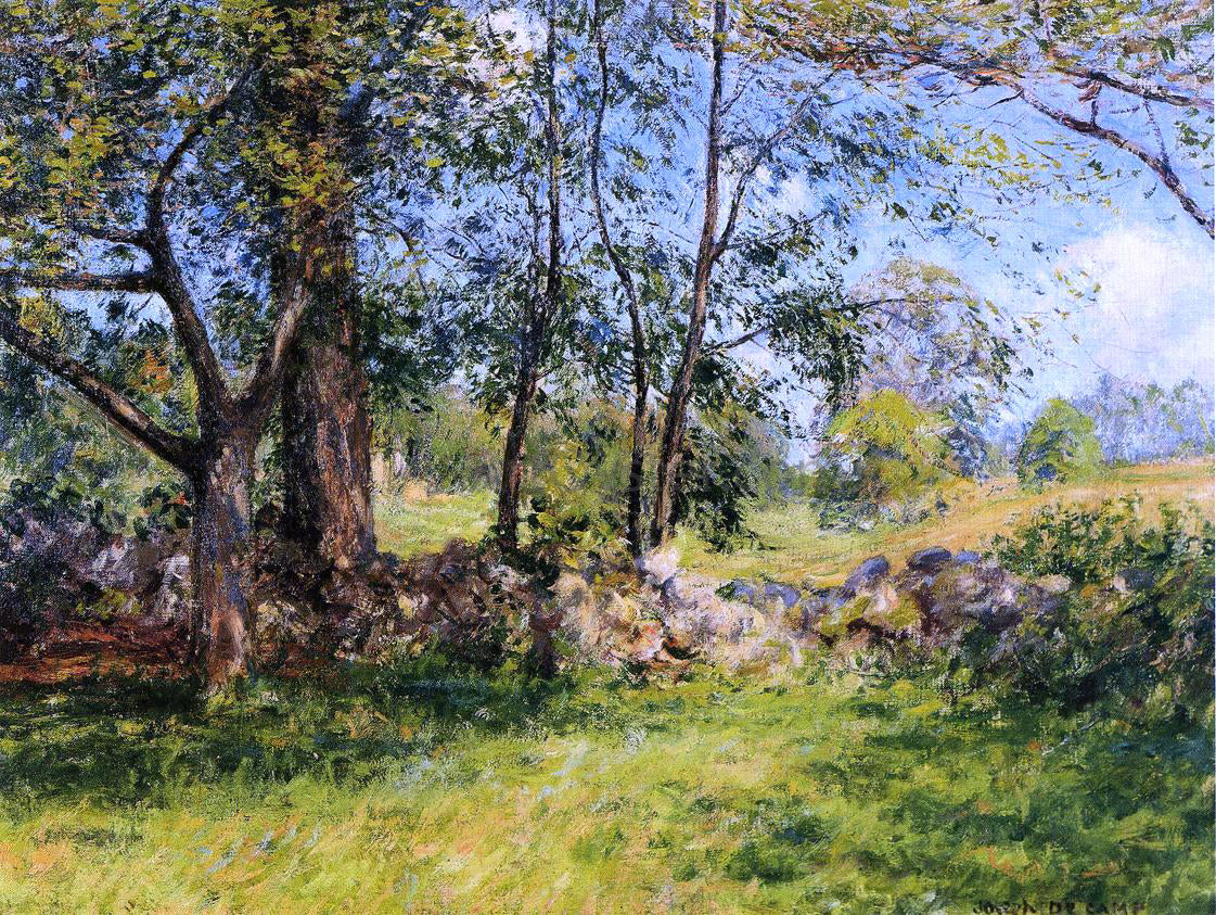 Joseph DeCamp Summer Landscape (also known as Summertime) - Canvas Print