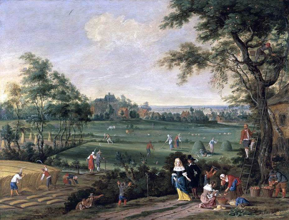Pieter Gijsels Summer Landscape - Canvas Print