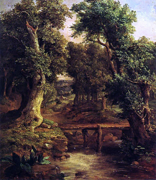 George Inness Summer Morning - Canvas Print