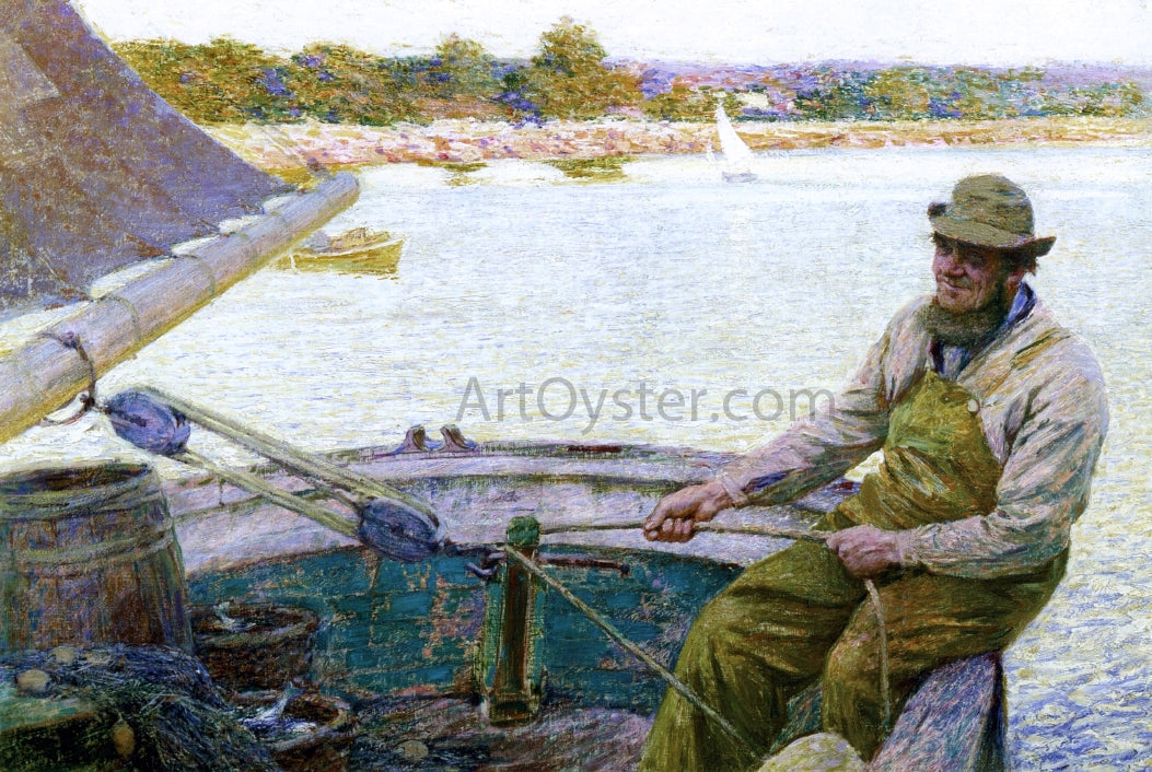 Edward Potthast Summer, New England - Canvas Print