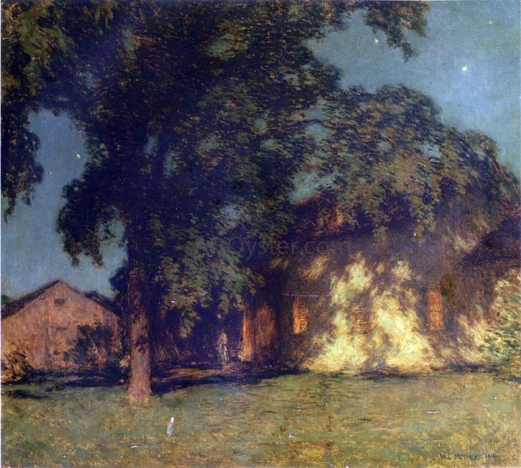 Willard Leroy Metcalf Summer Night (No. 2) - Canvas Print