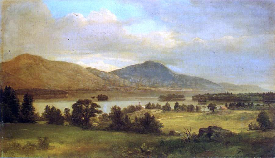Asher Brown Durand A Summer on Lake George - Canvas Print