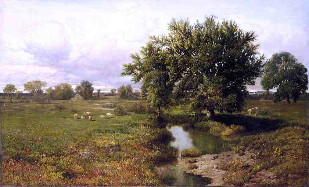 William Mason Brown Summer Pastures - Canvas Print