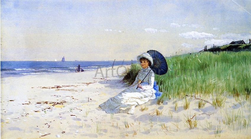 Alfred Thompson Bricher Summer Reverie - Canvas Print