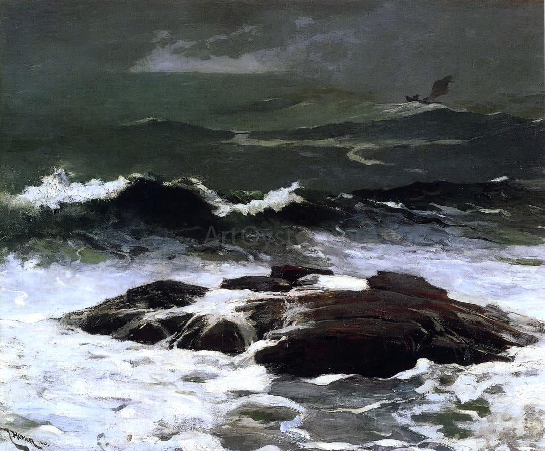 Winslow Homer Summer Squall - Canvas Print