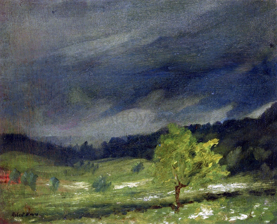 Robert Henri Summer Storm - Canvas Print