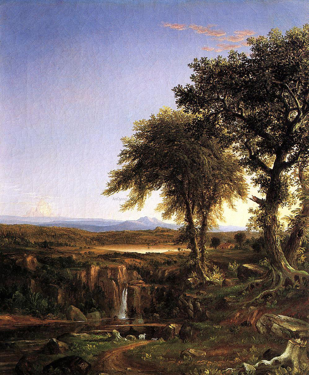 Thomas Cole Summer Twilight - Canvas Print